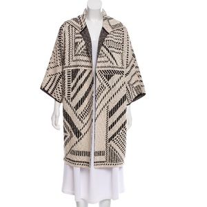 Tory Burch geometric merino cardigan sz small💕